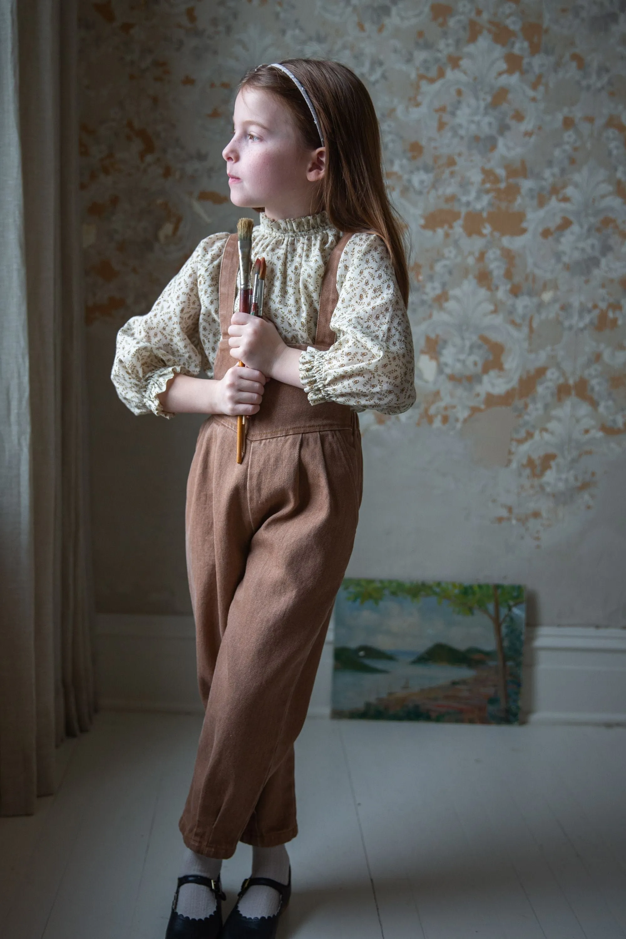 Soor Ploom Ramona Blouse - Twig & Vine on Old Gold