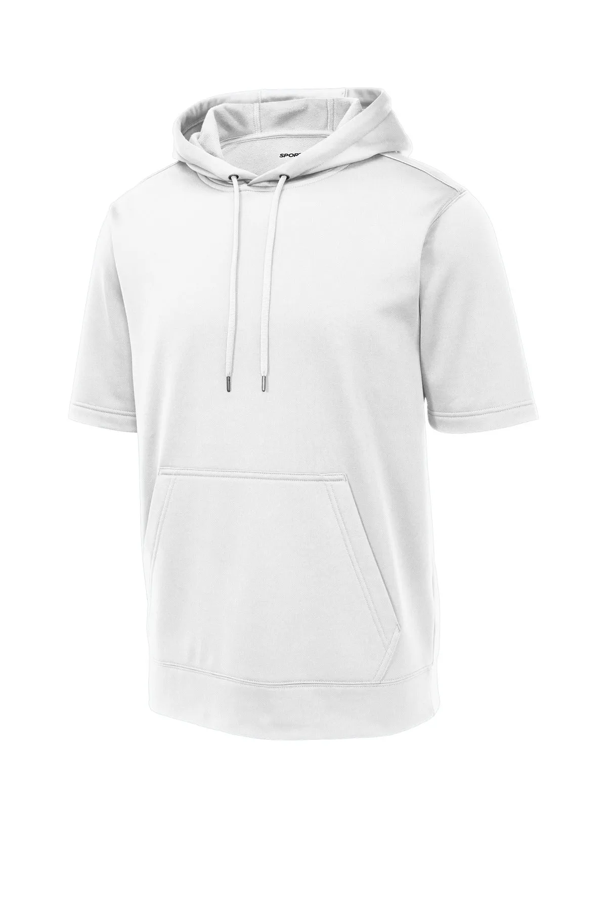 Sport-Tek Sport-Wick Fleece Short Sleeve Hooded Pullover. ST251