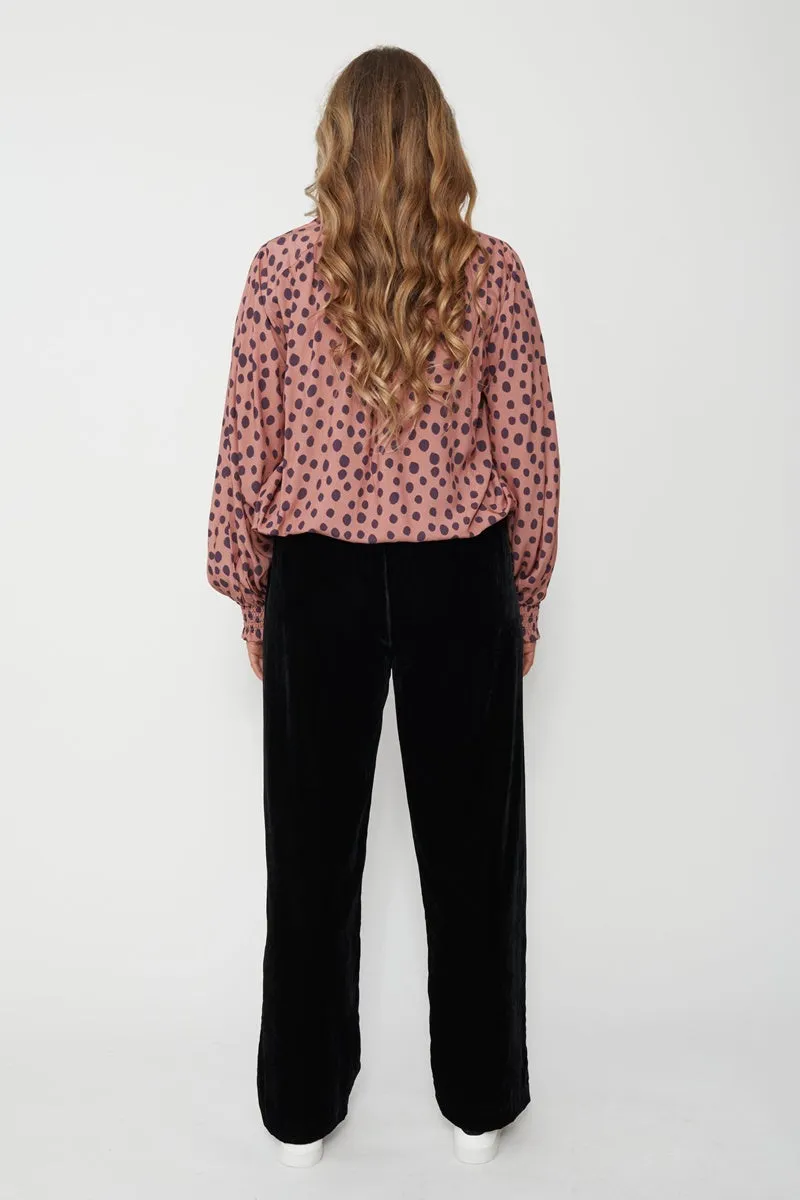 Stella   Gemma - Tyra Shirt - Mulberry Spot