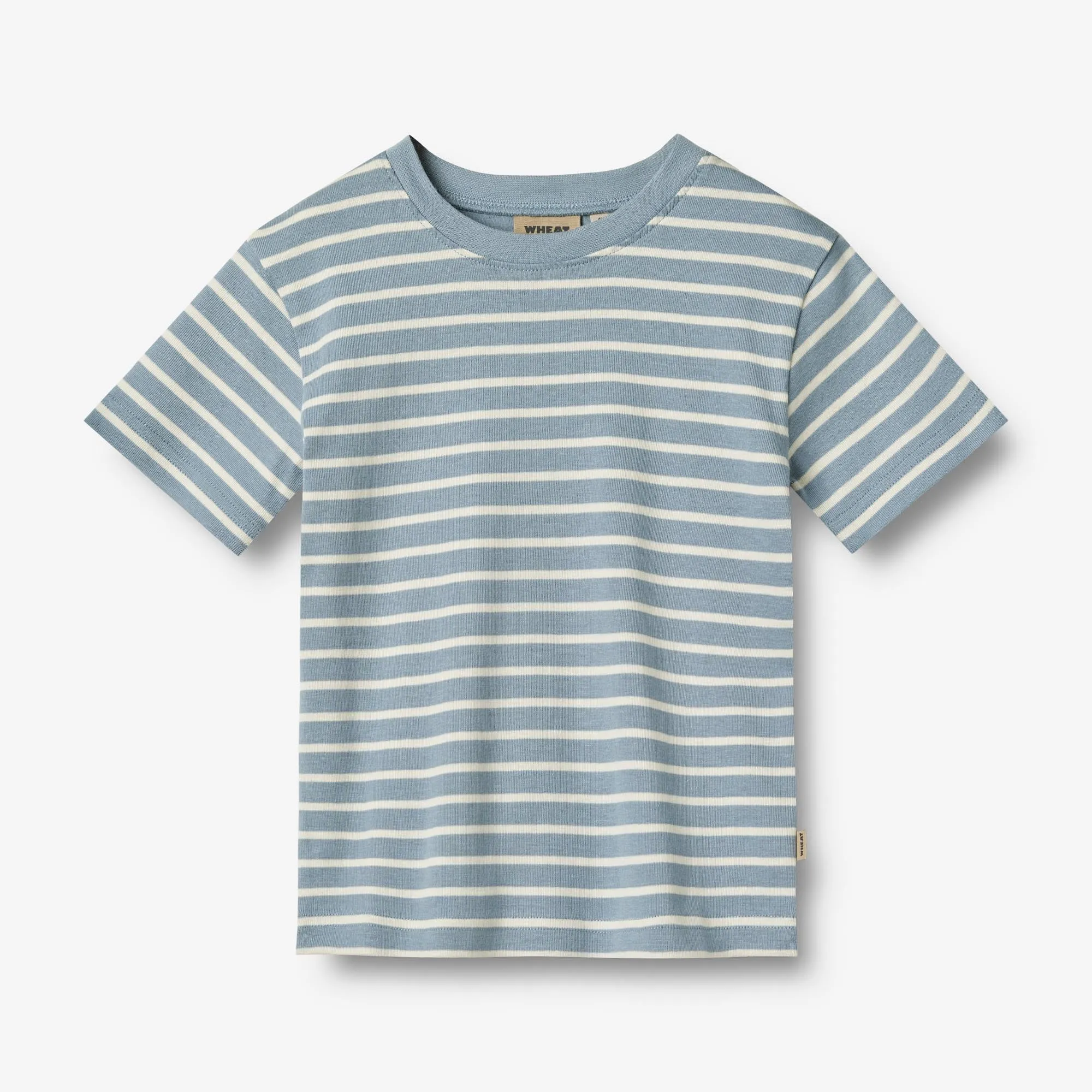 T-Shirt S/S Fabian - ashley blue stripe