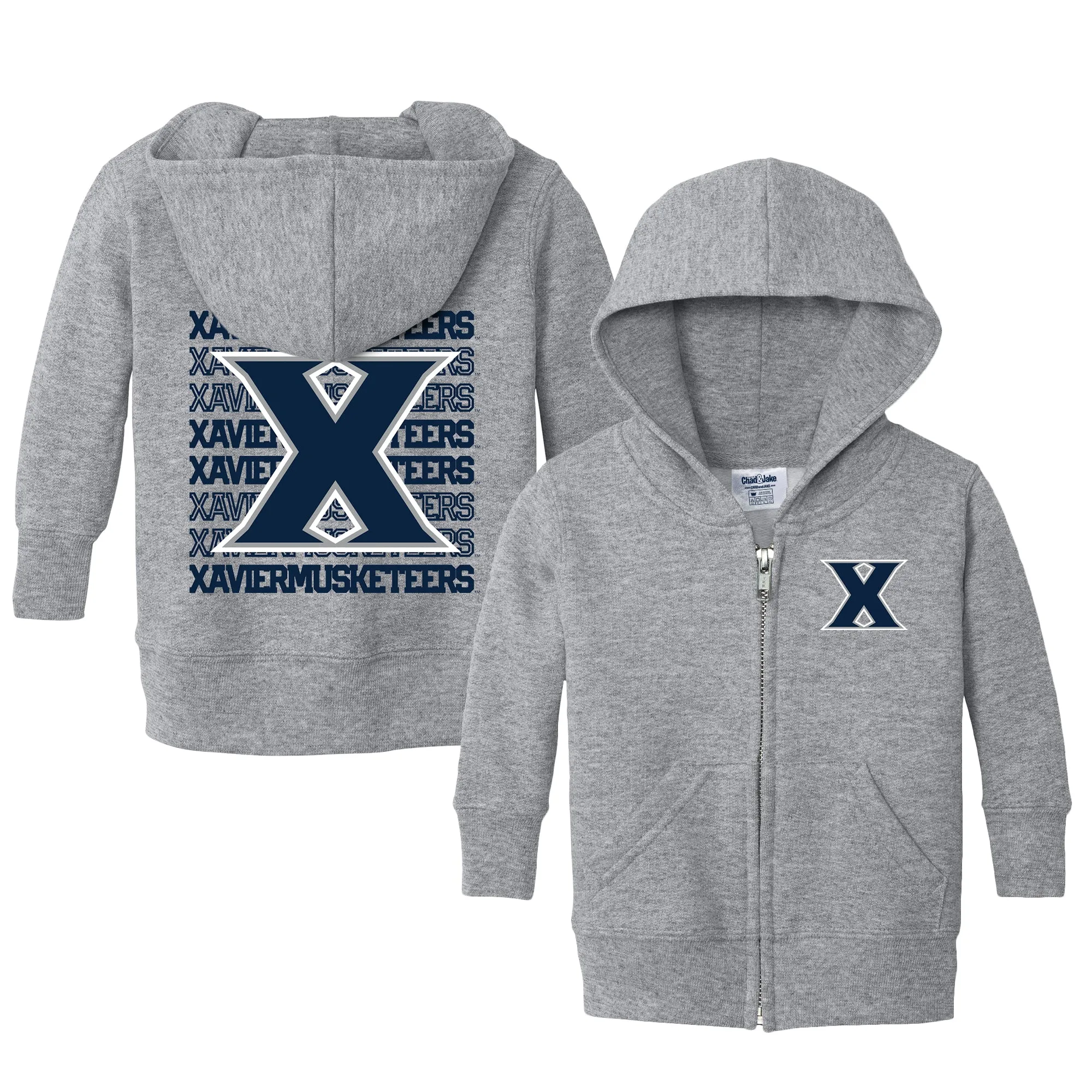 Xavier Musketeers Retro Infant Full-Zip Sweatshirt